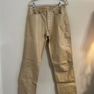 Pelle Studio High Rise Leather Jeans